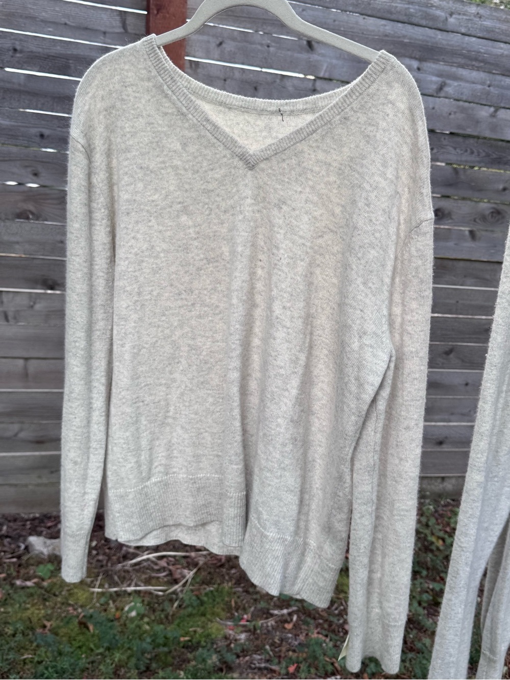 EUC Jenni Kayne 100% cashmere long sleeve top M